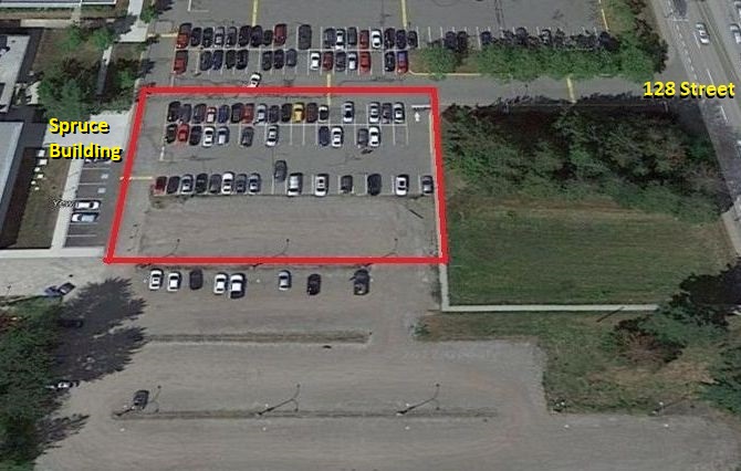 Surrey Spruce Parking Lot